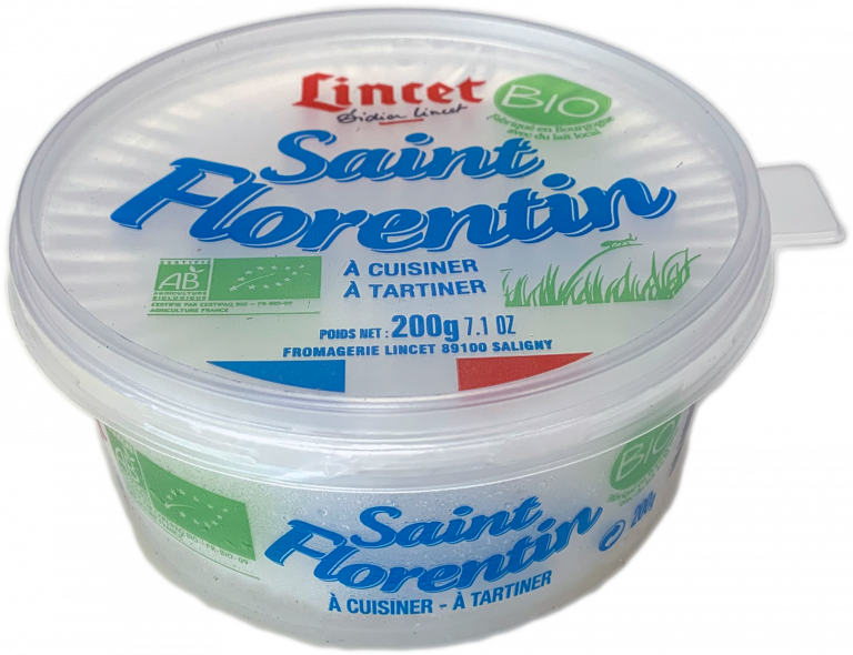 Saint Florentin Bio 200g Fromagerie Lincet 